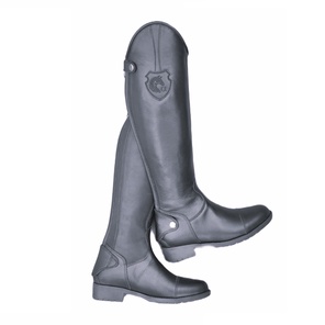 Сапоги женские чёрные универсальные